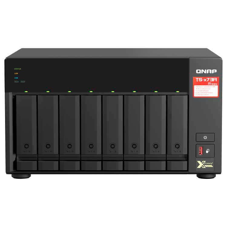 Qnap TS-873A - NAS 8 Baias, AMD Ryzen, SATA/SSD