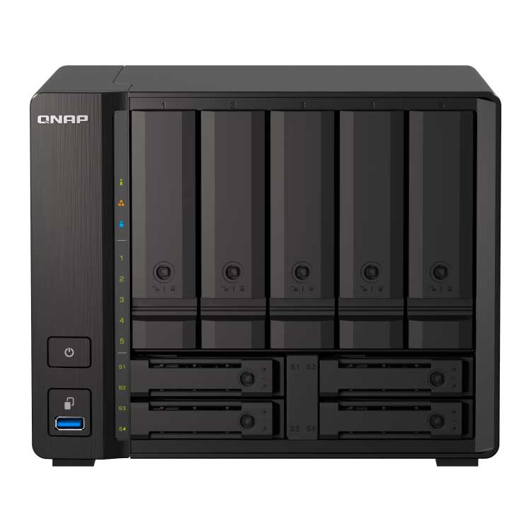 Qnap TS-h973AX - Armazenamento Híbrido para HDD e SSD SATA